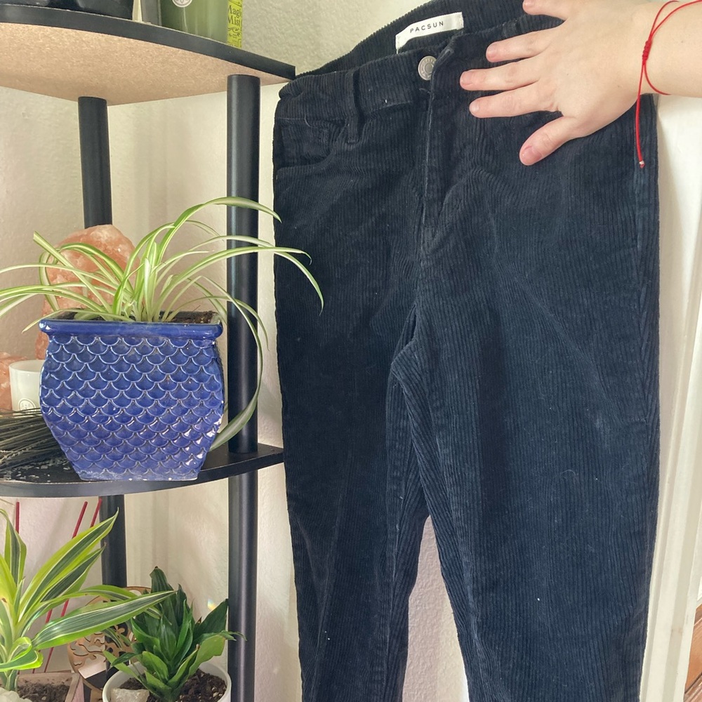 Pacsun black corduroy pants jeans